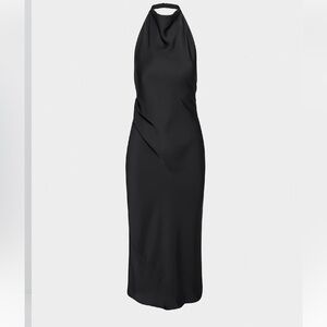 Babaton Audience Satin Halter Dress